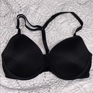 Black PINK Push-Up Bra